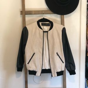 Zara Basic bomber jacket